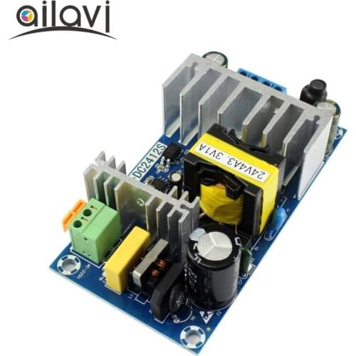 AC-DC Switching Power Supply Module AC110V 220V To DC 24V4A 3.3V1A Dual Output High Power Isolated Power Supply Board 120W