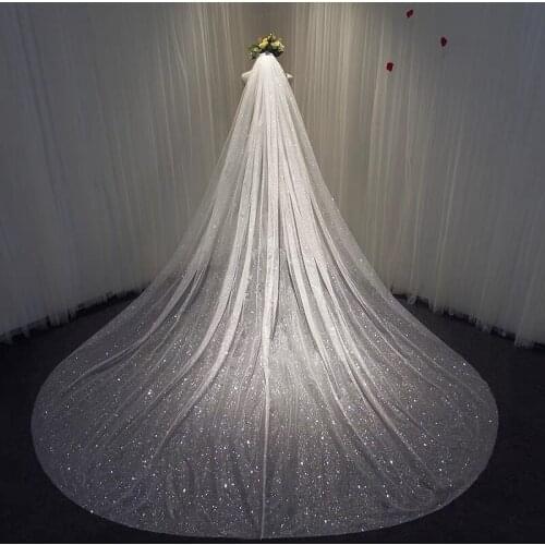 Elegant Long Wedding Veil Bridal Veils
