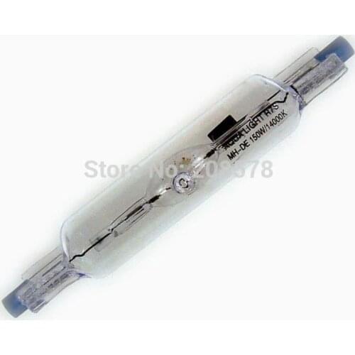 HQI 150W 14000k 6500k 8000k 10000k 20000K METAL HALIDE BULB double ended R7S 150w 14000k