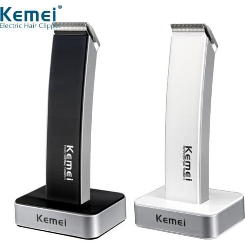 Kemei KM-619 Super Slim Body Rechargeable Hair Trimmer For Man Family Travel Barber Use Hair Clipper