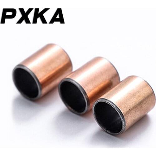 Composite copper sleeve oil-free self-lubricating bearing sleeve SF-1 1010