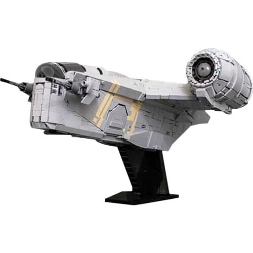 MOC Razoral the of Crest Aircraft Block Toys Space War Armored Transport Ship Compatible 79292/75292 For Boy Birthday Gift