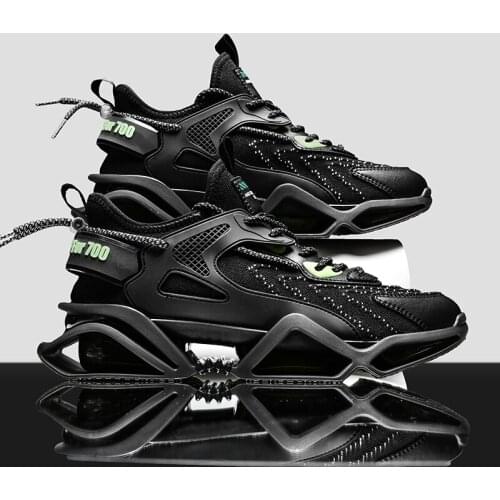 New Fashion Blade Running Shoes Antiskid Damping Elasticity Outsole Mens Sport Shoes Outdoor Walking Jogging Sneakers Zapatills