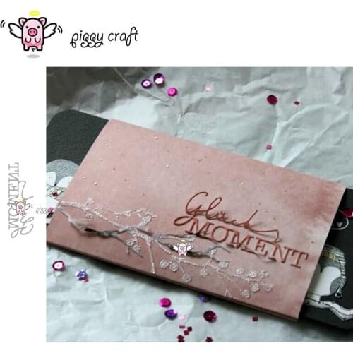 Piggy Craft metal cutting dies cut die mold Letter decoration Scrapbook paper craft knife mould blade punch stencils dies