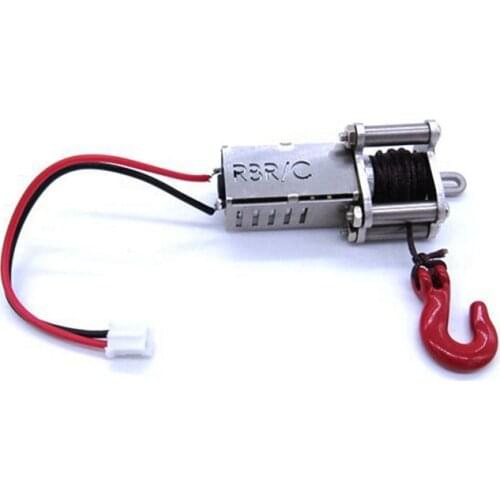 Metal Automatic Simulated Winch for WPL B14 B24 B16 B36 C14 C24 C34 MN D90 D99 MN99S RC Car