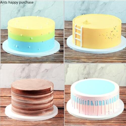 6/8 Inch Simulation Cake Model Cake Base Naked Embryo Window Display Cake Shop Samples Silicone Fake Cakes Decorate The Cakes