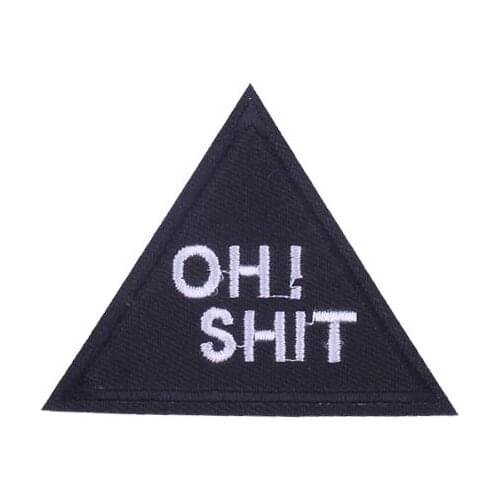 Letter Patch Hippie Stickers Iron On Patches On Clothes Embroidered Patches For Clothes Applique Badge Animal Stripes