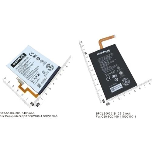 BAT-58107-003 BPCLS00001B Replacement Battery For BlackBerry Passport 4G Q30 SQW100-1 SQW100-3 Q20 Battery SQC100-1 SQC100-3