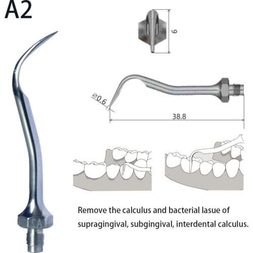 VV DENTAL Cheap Wholesale Air Scaler Tips SCALING AND POLISHING Set Kit Compatible With AMDENT A2