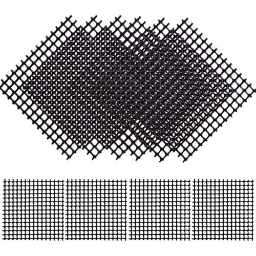 100pcs 2 X 2 Inch Polyethylene Gardens Drainage Bonsai Mesh Mat Hole Screen