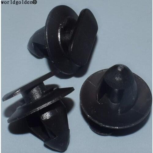 Worldgolden 100pcs auto clips Trim Panel Retainer