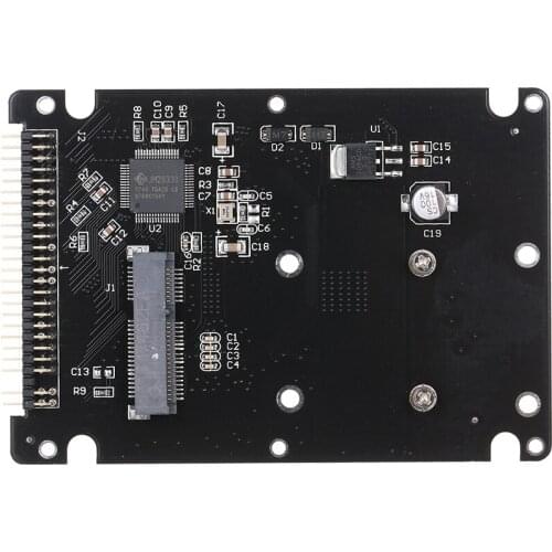 2.5" 44PIN PATA/IDE mSATA SSD HDD mSATA to PATA Converter Adapter Enclosure