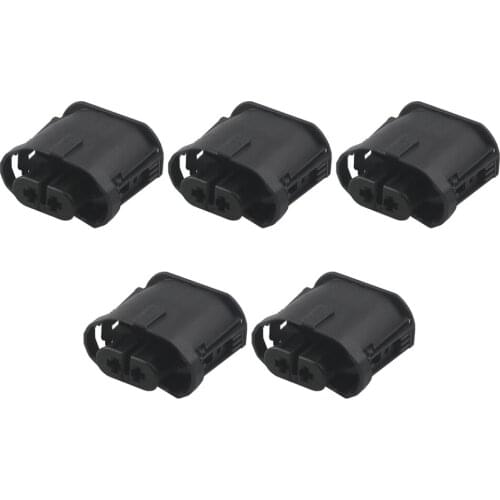 5 Sets 2 Pin 1-1355668-2 car front bumper light harness plug with terminal DJ7027Y-2.8-21