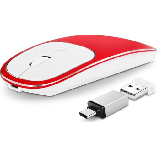 Wireless mouse rechargeable silent thin notebook desktop computer