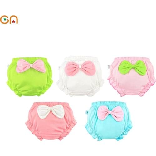 Kids 100% Cotton Underwear Panties Girls,Baby,Infant Cute Big Bow shorts For Children fashion High-quality Underpants gifts CN