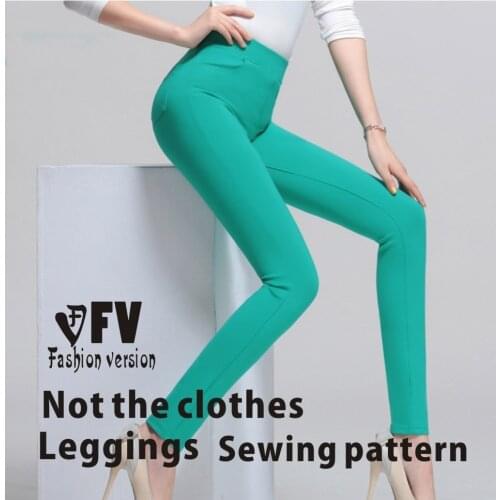 Pants sewing pattern The trousers pattern(Not the pants) High elastic leggings BCK-28
