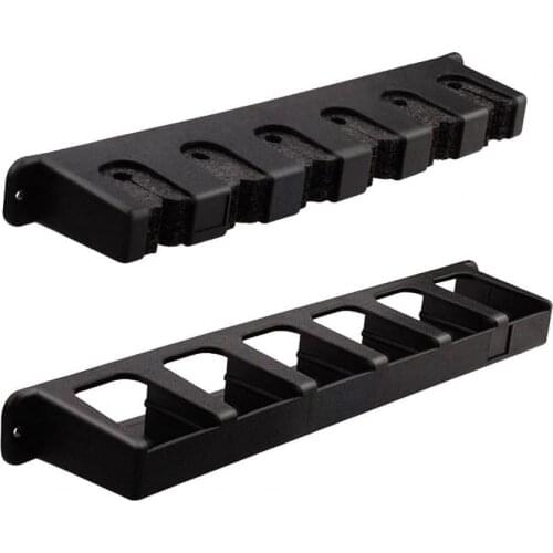 Fishing Rod Bracket Space-saving Anti-slip Corrosion Resistant Wall-mounted Fishing Pole Storage Rack Sturdy Fishing Accessories