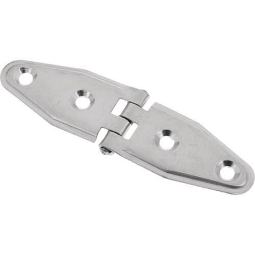 Hot Sales 4 Inch Stainless Steel Marine Boat Hardware Heavy Duty Strap Hinge Universal accessories for Marine/Boat/Yacht