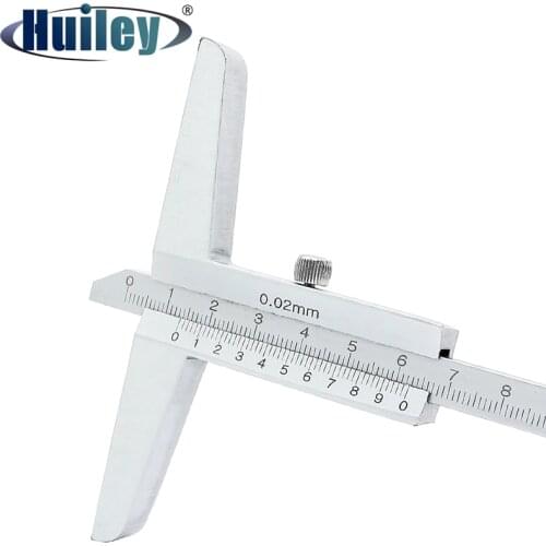 Metal Depth Vernier Caliper 0-150/0-200/0-300/0-500 mm Professional Depth Gauge Workpiece Measuring Tool Metric Depth Tester