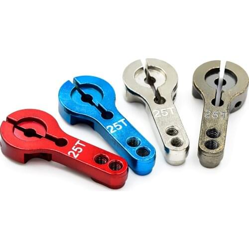 Metal 25T Rocker arm standard steering gear MG995 MG946R MG996R MG945 S3003