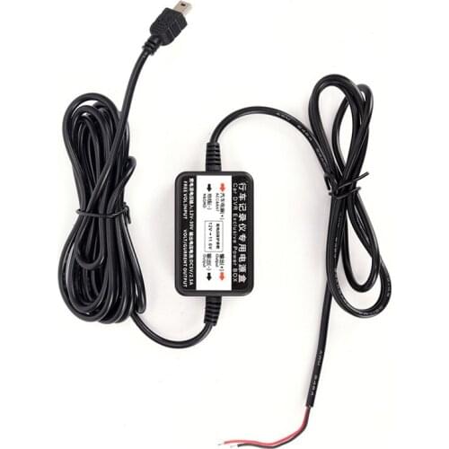 Mini USB/Micro USB Hard Wired Car Charger Power Inverter Converter 2.5A