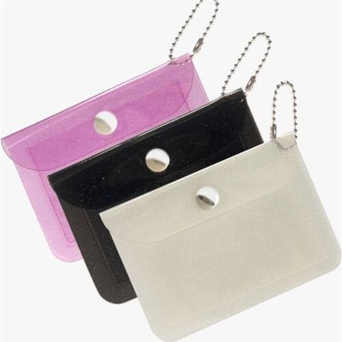 Fashion Transparent Coin Purse Ladies Wallet Card Key Holder Waterproof Photo Bag Organizer Case ID Small Handbag