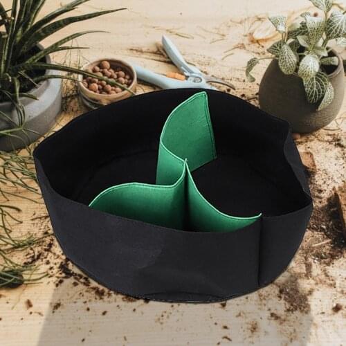 Growing Bags Breathable Succulent Planting Bag Separate Vegetable Planting Bed Indoor Plants Growing Container Gardening Pots