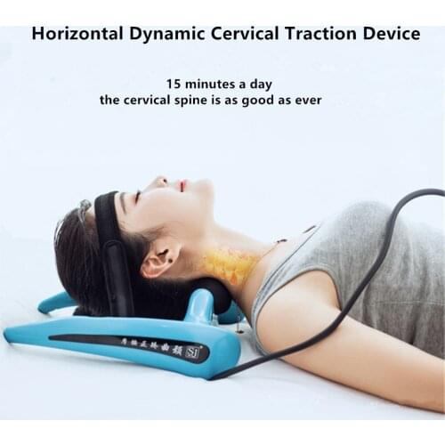 Manual Cervical Neck Braces Nursing Home Care Massage Pillow Herniated Disc Treatment Neck Massager Pneumatic Cervical Treasure