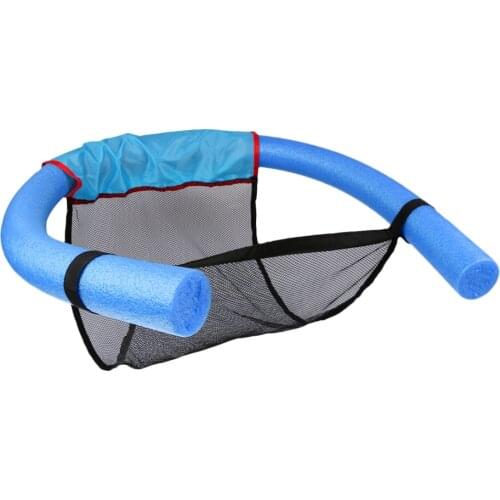 Polyester Floating Pool Noodle Sling Mesh Float Chair Net For Swimming Pool Bed Seat DIY Kids Adult Party Water Relaxation