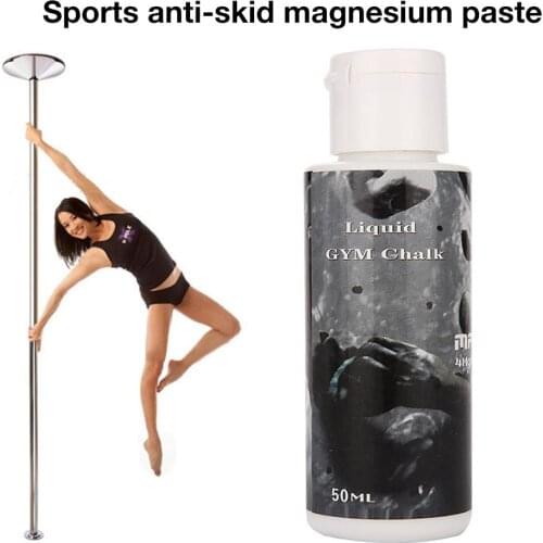 50ML Sports Magnesium Powder Anti-Slip Grip Enhancer Chalk Powder Magnesium Carbonate For Football Tennis Golf Fitness Tools