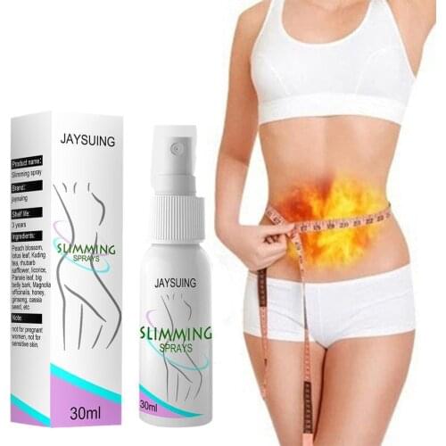 1pc 30ml Fat Burning Slimming Spray Eliminate Cellulite Skin Elasticity Break Down Fat Massage Fat Burner Spray Weight Loss