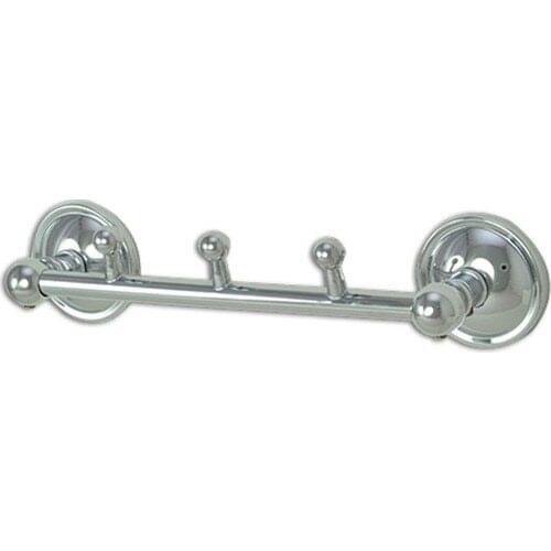 Steel Bath Beads 3'lü Robe Hook