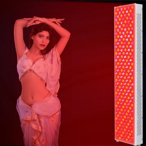Red Light Therapy for Body 660 & 850nm Red & Near Infrared Light Device, 1500 watt 300 Dual Chip LEDs, Flicker Free No EMF devic