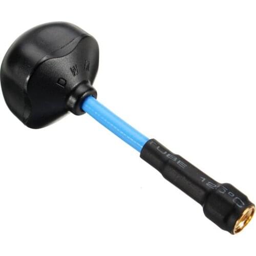 Turbowing 5.8G 8dBi RHCP Mushroom FPV Antenna RX/TX RP-SMA SMA Male Black for FPV Racing Drone DIY Parts