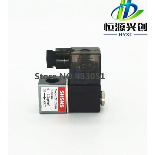 Air solenoid valve, 24 V DC power supply, to take over the caliber PT1/4