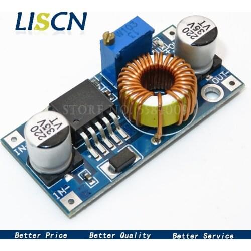 XL4005 DSN5000 Beyond LM2596 DC-DC adjustable step-down 5A 75W power Supply module Large current Large power