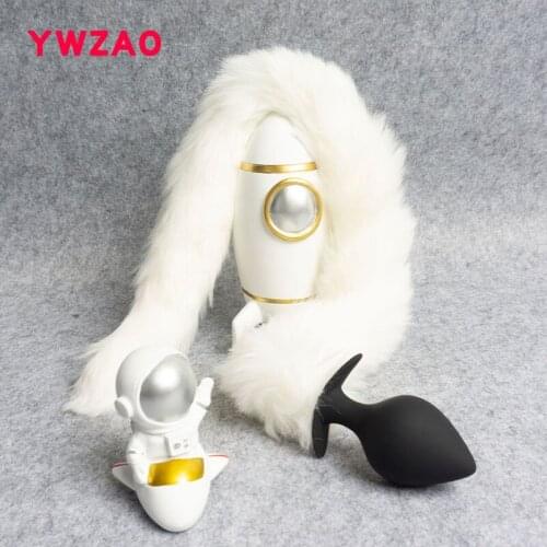 Training 18+ White Sexy Men Plugs Silicone Females Adult Toy Tail Shop Ass But Tools Tentacle For Woman Toyes Anal Toys【XL 80cm