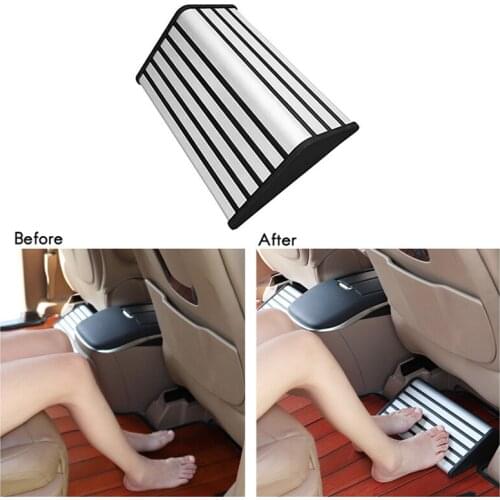 For Tesla Model 3 Y Car Rear Back Seat Aluminum Alloy Rest Pedal Rest Pedal Automotive Interior Accessories