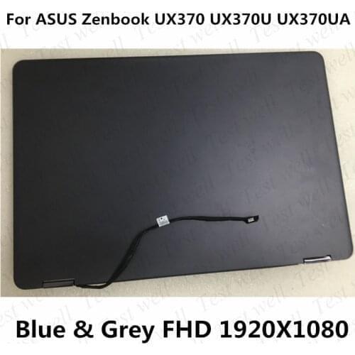 13.3" LCD Screen replace For ASUS Zenbook Q325 Q325UA B133HAN04.2 FHD 1920*1080 LCD assembly whole upper parts