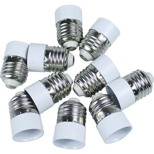 1 Piece E27 to E14 Conversion Lamp Holder Adapter Socket Adapter LED Holder AC 85V -265V