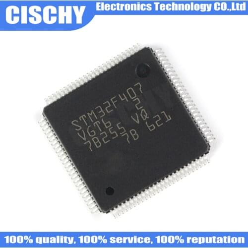 1pcs/lot STM32F407VGT6 STM32F407 32F407VGT6 TQFP-100