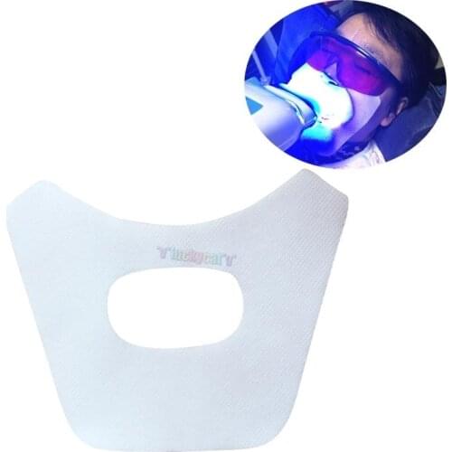 100Pcs /50pcs Teeth Whitening Face Gauze Dental Face Mask Mouth Mask for Tooth Whitening