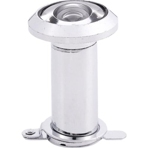 200 Degree 35-60mm Wide Angle Scope Peephole Door Viewer Silver Tone
