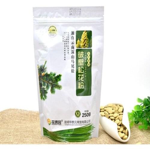 2000PCS Organic Pine Pollen Powder Tablet 99 Percent Broken Cell Wall