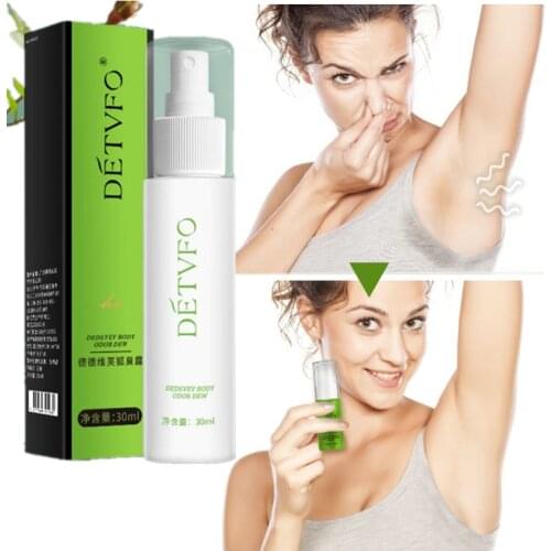 30ml Body Odor Sweat Deodor Spray Lasting Body Underarm Feet Sweating Deodorizer Eliminate Bad Smell Antiperspirants