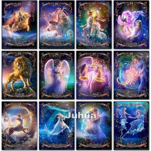 5D Diamond Painting animals constellations home decor Cartoon Full Square&Round Diamond embroidery Cross stitch Diamond mosaic