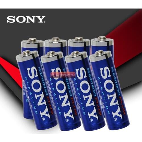 8pcs Sony 100% Original LR6 1.5V AA Battery Alkaline Batteries No Mercury Dry Battery For Electric Toy Flashlight Clock Mouse