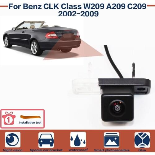Night Vision Full HD Car Rear View Reverse Backup Camera High Quality CCD For Benz CLK Class W209 A209 C209 2002-2009