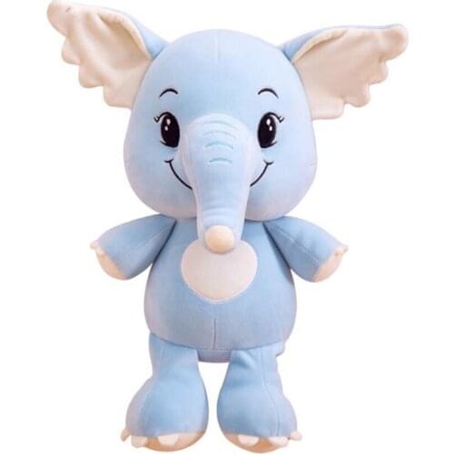 Big ear elephant children plush toys baby kids for Christmas birthday stuffed toy gift animal gift