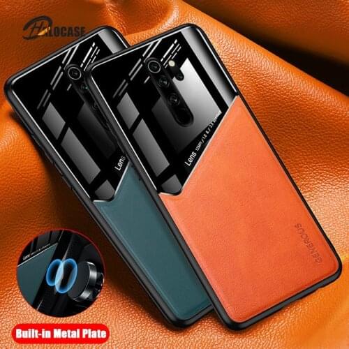 For Redmi Note 8 9 9s K20 K30 Pro Max 9a 9c Case Luxury Leather For Xiaomi Poco X3 NFC 10 Pro Note10 Lite Magnetic Phone Cover